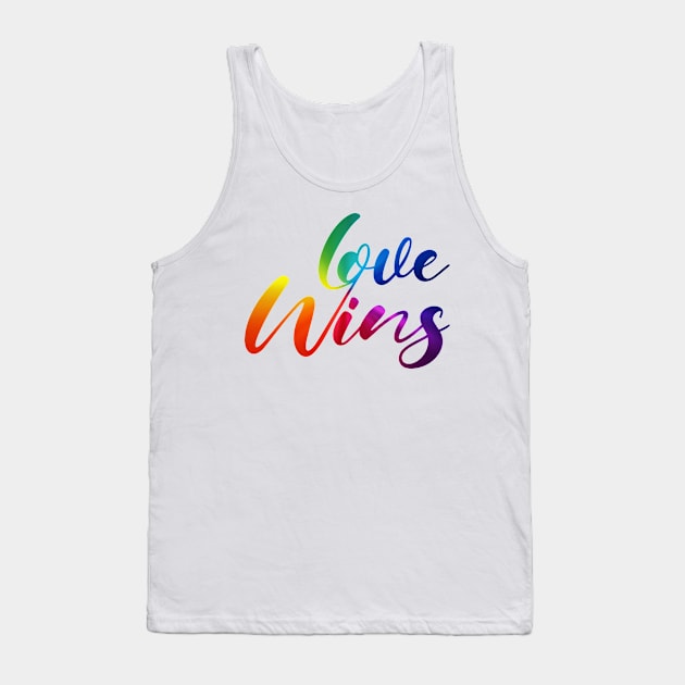 Love Wins Tank Top by dmitryb1